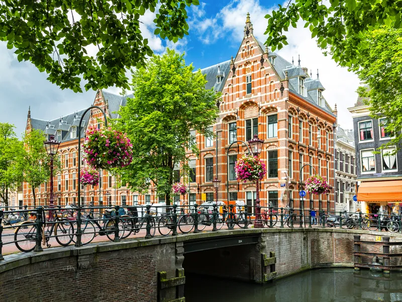 Kanal in Amsterdam