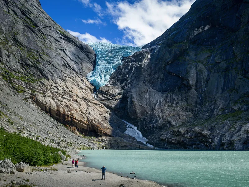 Briksdalsbre Gletscher