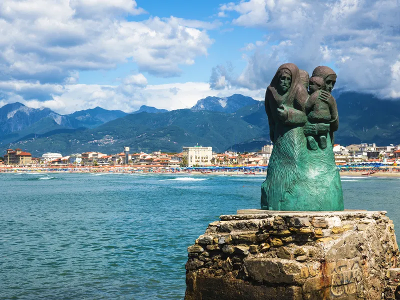 Versilia in der Toskana