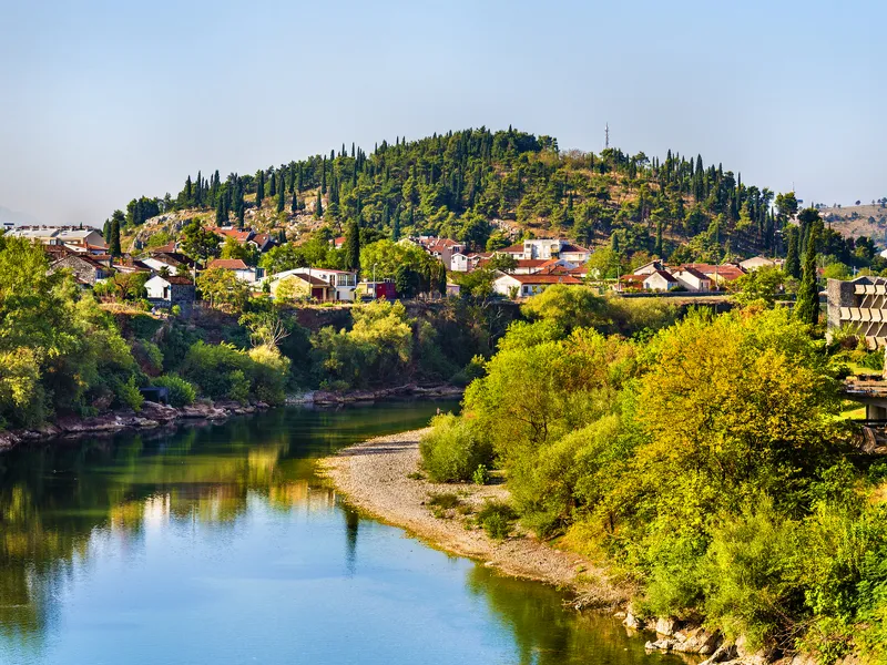 Podgorica, Fluss Moraca