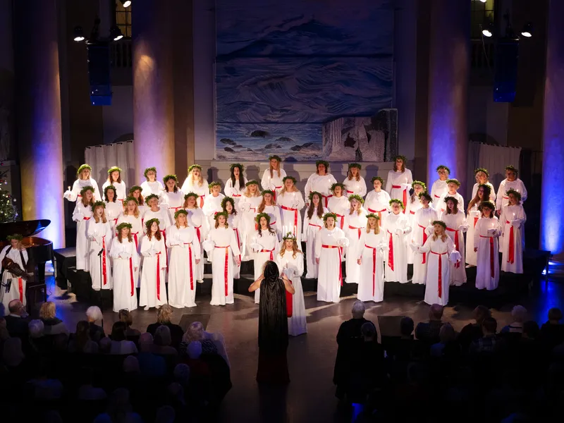 Luciafest in Schweden